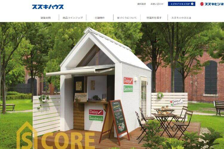 シエナホーム株式会社のキャプチャ画像