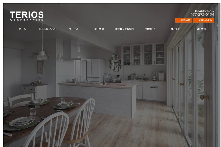 株式会社テリオスのキャプチャ画像