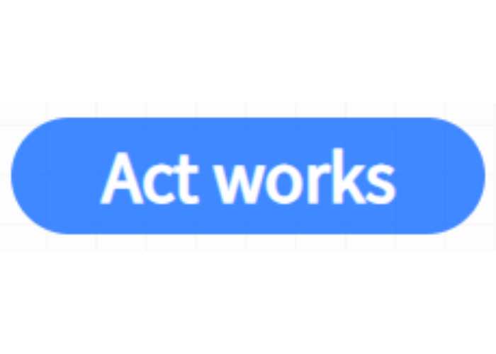 Act worksのキャプチャ画像