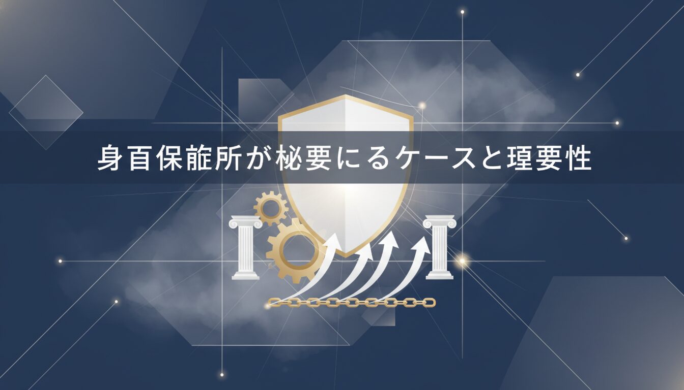 身元保証人が必要になるケースと重要性