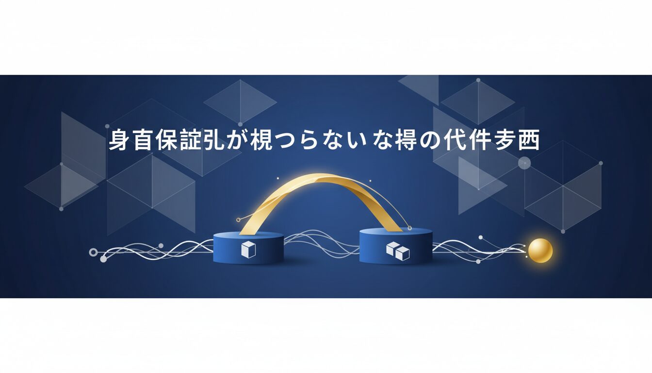 身元保証人が見つからない場合の代替手段