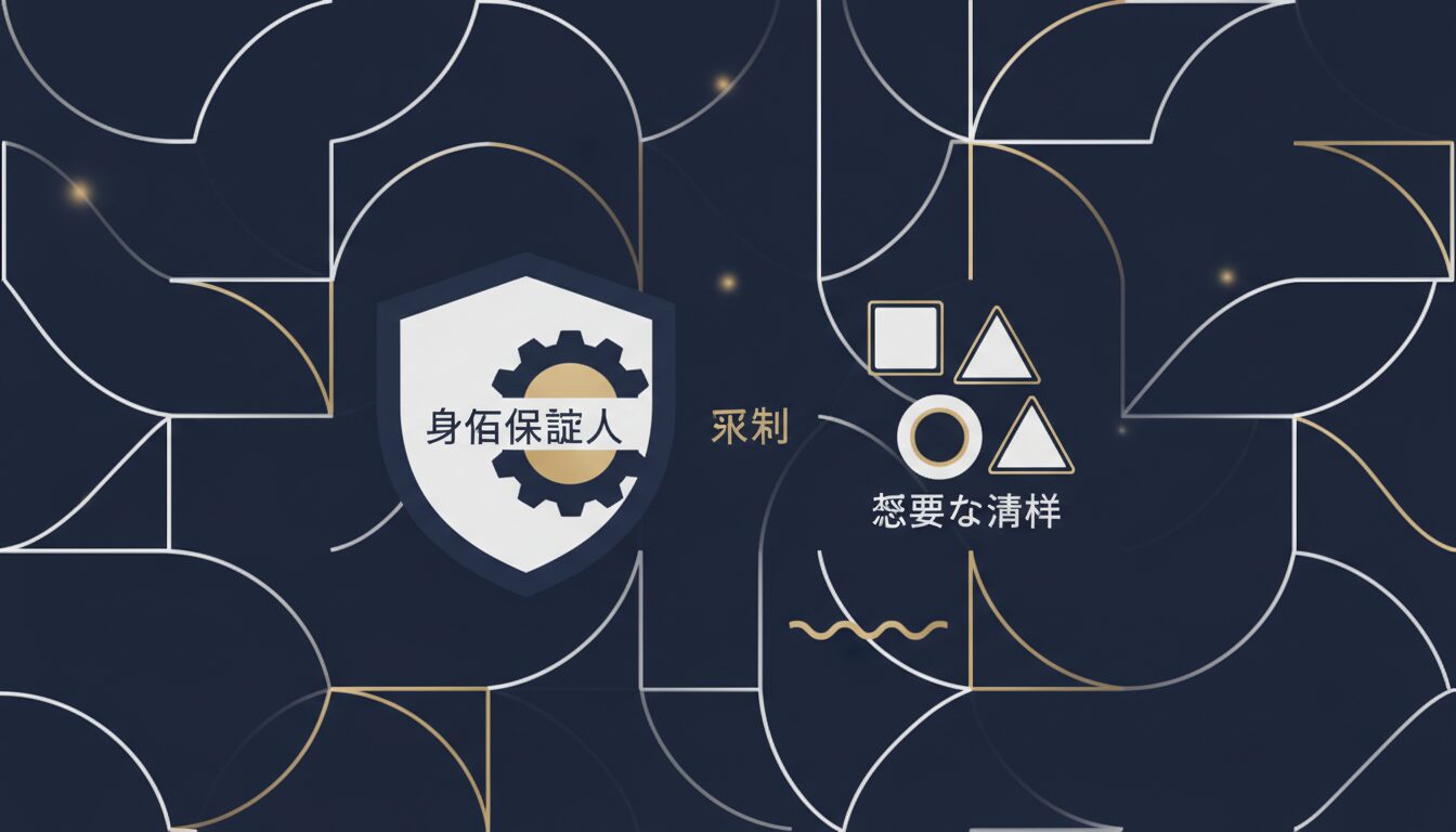 身元保証人の役割と必要な条件