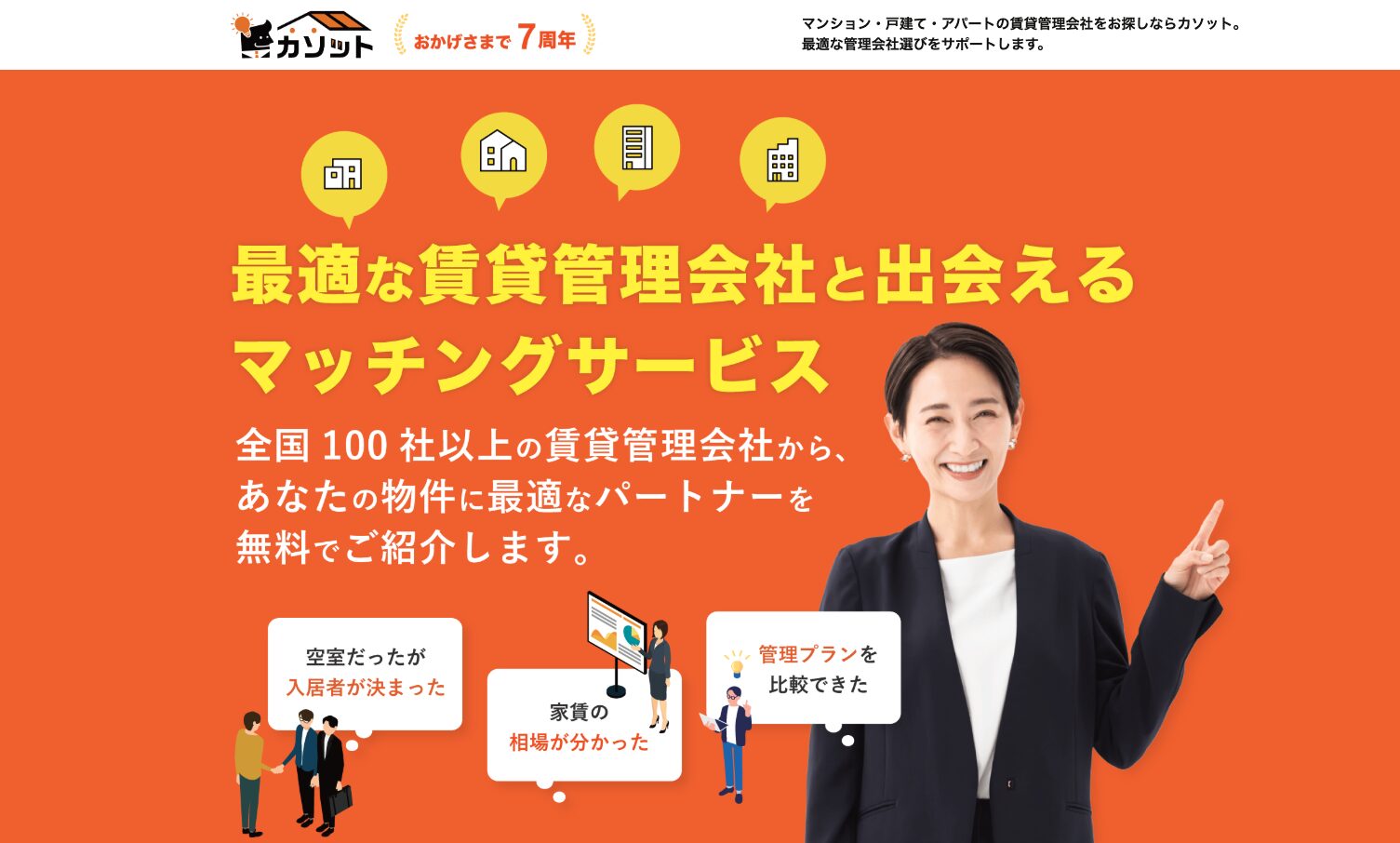 賃貸管理くんとは