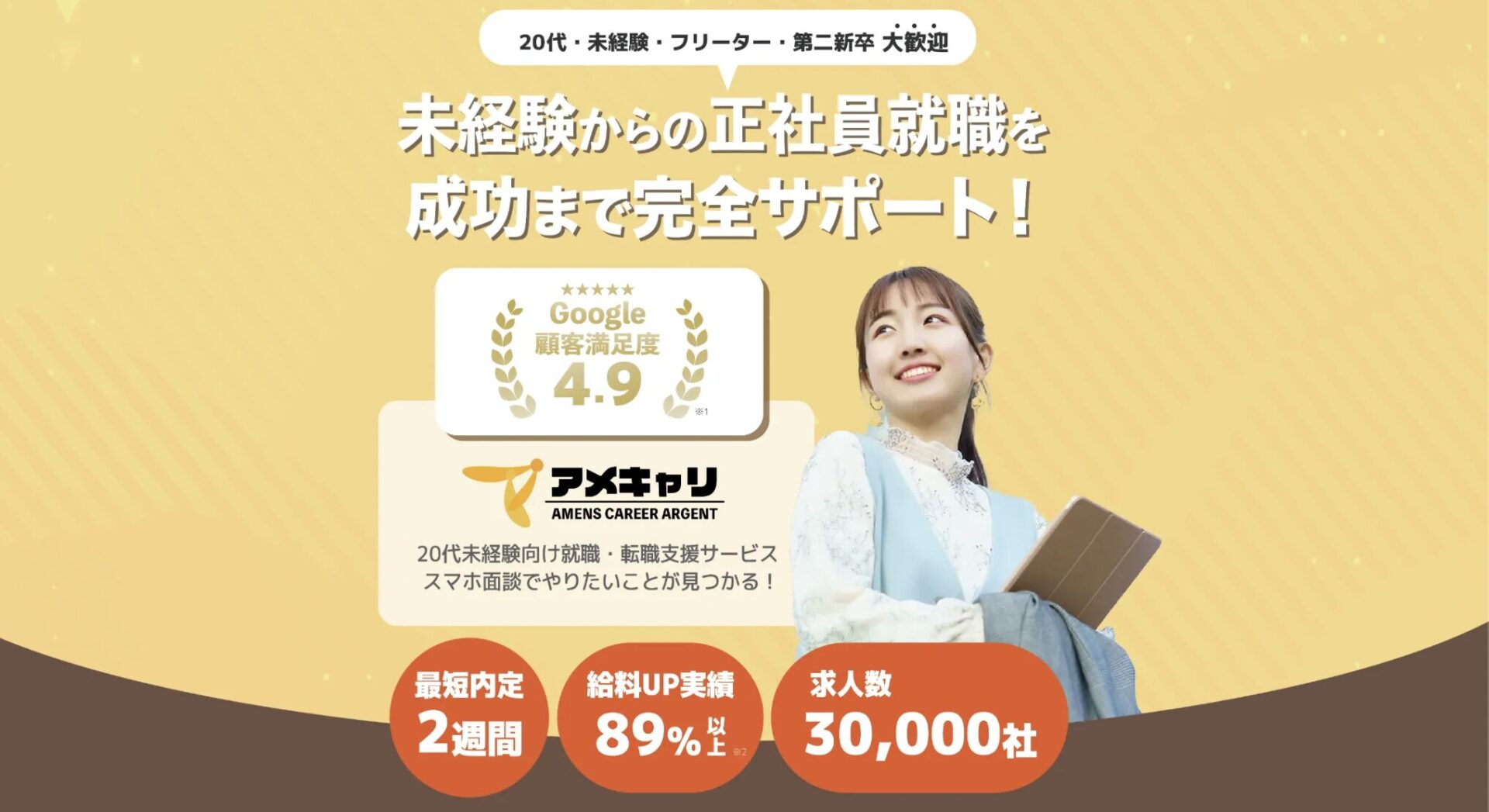 アメキャリの特徴